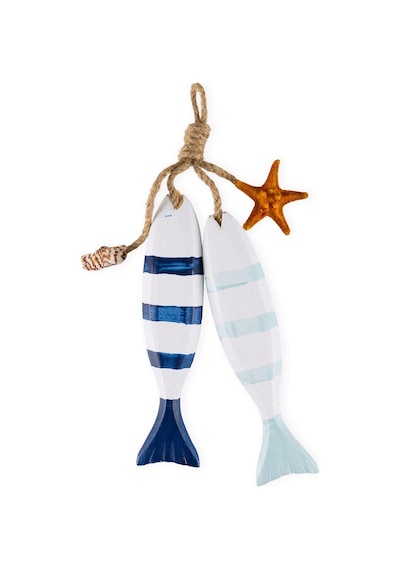 The Mia Halat Askılı Deniz Yıldızı Ve Kabuklu Obje 20 Cm