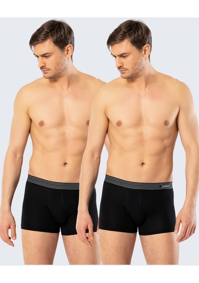 Cacharel Erkek 2'Li Boxer Düz 001