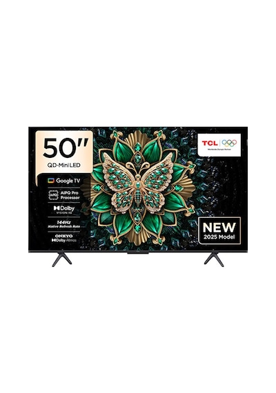 TCL 50C6KGTV 50" 127 Ekran 4K UHD Google QD-Miniled TV