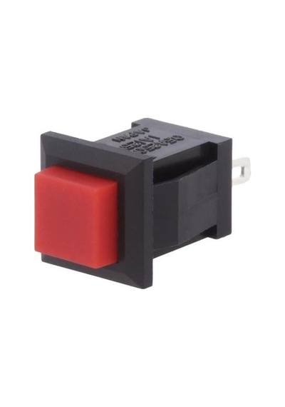 Ayt Ic-180k 2 Pinli Plastik Yaylı Kırmızı Buton Düğme Anahtar Pbs15b