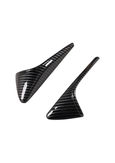 Red Lion Parts Tesla Model Y Uyumlu Mat Karbon Fiber Görünümlü Yan Kamera Sinyal Kaplama