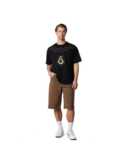 Gsstore Galatasaray Büyük 5 Yıldızlı T-shirt E251397 Siyah