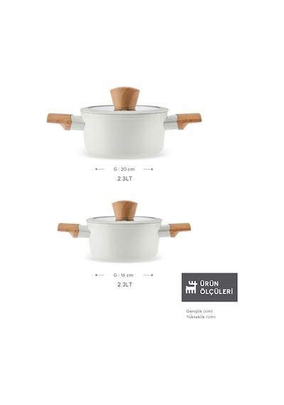 Karaca x Refika Swiss Crystal Almond Cream Midi 4 Parça Set Ind