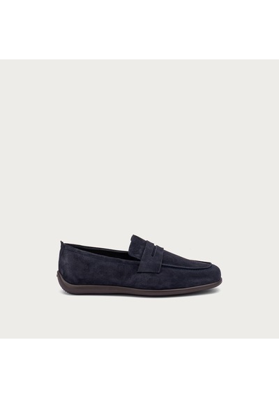Blu Oxford / Klasik Erkek 15b0 Frau Suede Mavi