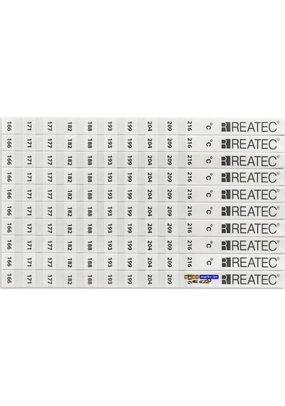 Reatec Sıcaklık Ölçüm Etiketi Isı Ölçer Ölçüm Aralığı 193 C Tdrtr 0