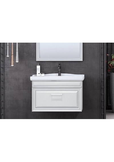 Orka Desıgn 85 Alt Modül + Lavabo Mat Beyaz Diğer Orka Desıgn 85 Alt Modül + Lavabo Mat Beyaz Diğer