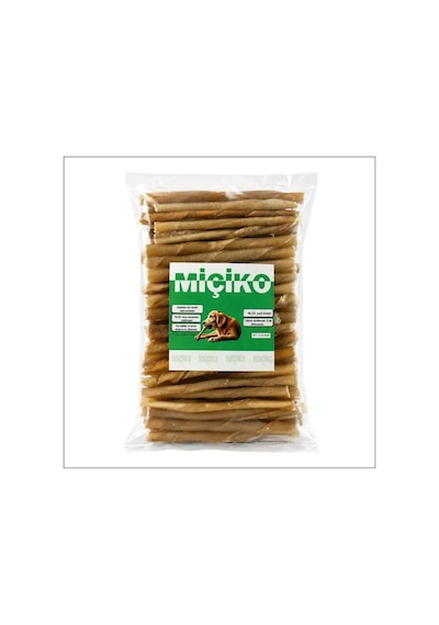 Ayrex 100 Lü Naturel Burgu Ödül Çubuğu Ve Çiğneme Kemiği 11-12cm