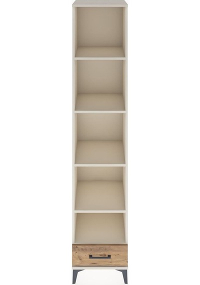Hyperion Dolap 5 Raflı Tek Çekmeceli 44x44x221 Aytaşı-çam Aytaşı