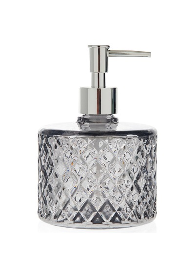 Angg Design Kristal Cam Sıvı Sabunluk - Füme Çok Renkli