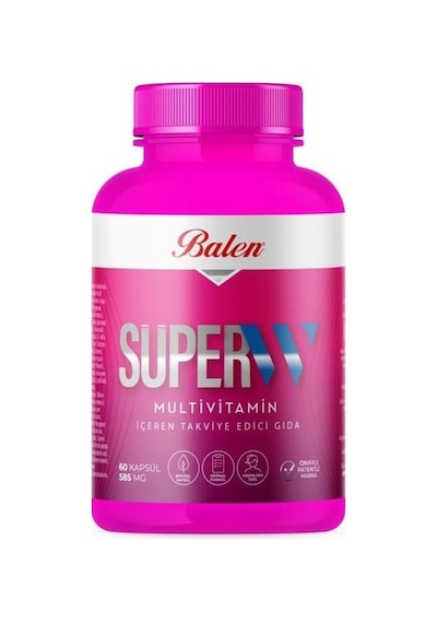 Balen Süper-W Multivitamin 60 Kapsül