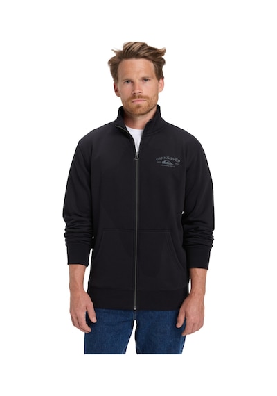 Quıksılver Quiksilver Zip Fleece No Hood Erkek Siyah Sweatshirt 11793 SiYAH