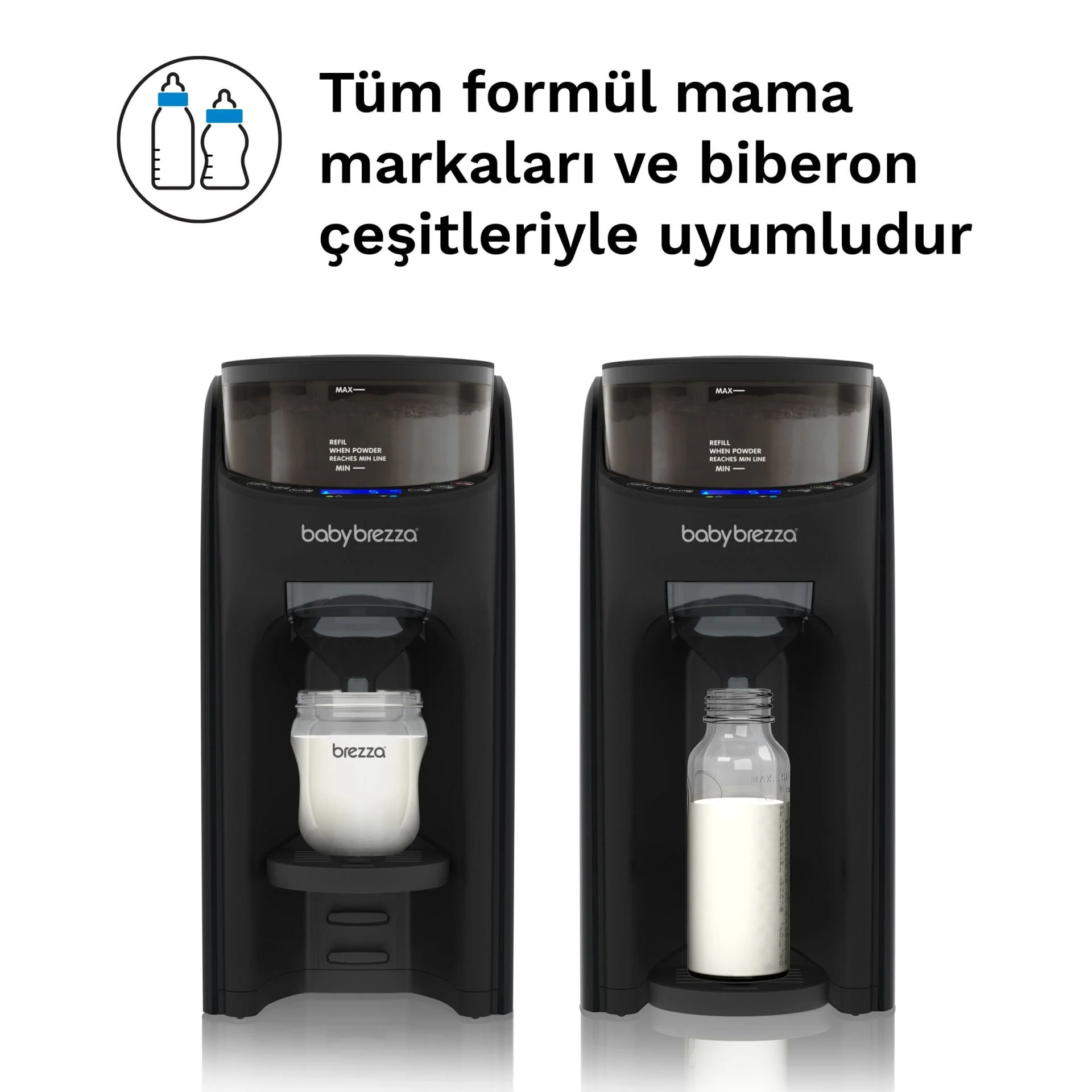 Baby Brezza Formula Pro Advanced Otomatik Bebek Mama Makinesi Siyah