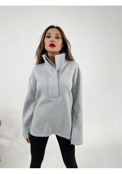 6616 Sweat-gri Melanj Renkli Çok Renkli