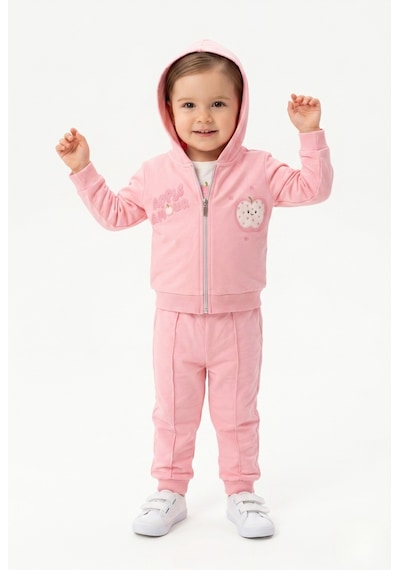 Toontoy Kids Toontoy Kız Çocuk 3'lü Eşofman Takımı Uzun Kollu Bisiklet Yaka Nakışlı T-shirt - Kapüşonlu Fermuarlı Hırka- Beli Paçası Lastikli Eşofman Altı 25040 Pembe Toontoy Kids Toontoy Kız Çocuk 3'lü Eşofman Takımı Uzun Kollu Bisiklet Yaka Nakışlı T-shirt - Kapüşonlu Fermuarlı Hırka- Beli Paçası Lastikli Eşofman Altı 25040 Pembe
