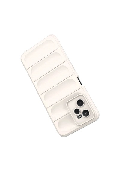 Gld-spt- Newface Realme C35 Kılıf Optimum Silikon - Krem