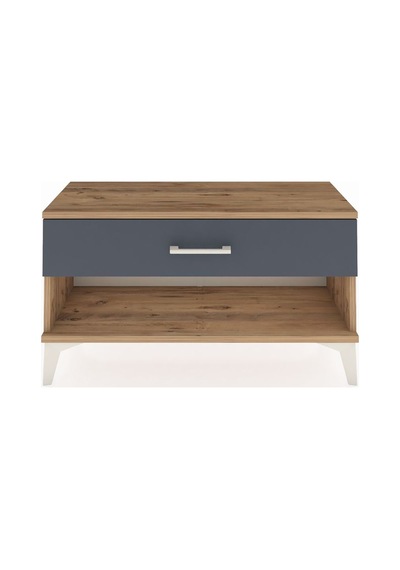 Arges Şifonyer Tek Çekmeceli 88x30x48 Çam-antrasit Çam