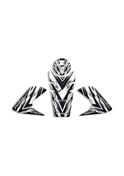 Motosıklet Kaplama Bajaj Pulsar F250 Tank Pad Set 2022/2024 Uyumlu 08