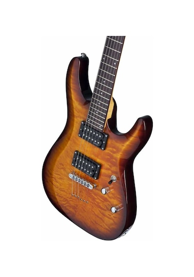Schecter C-6 Plus Elektro Gitar (Vintage Sunburst)
