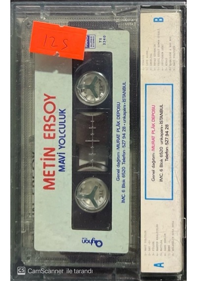 Plak Değildir Kaset Tir Metin Ersoy Mavi Yolculuk Kaset