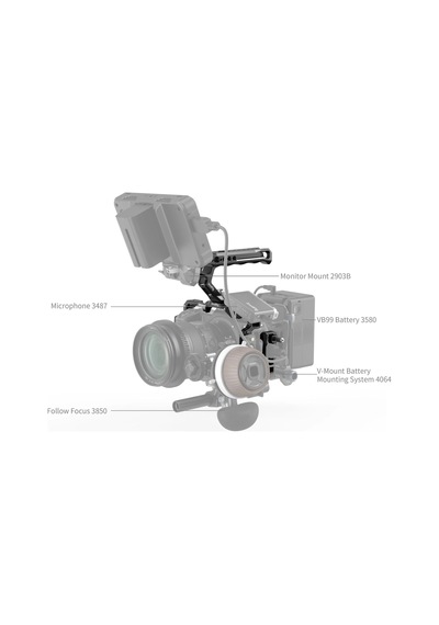 Smallrig 4520 Nikon Z6ııı İçin Kamera Kafesi Kiti