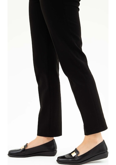 Relax Anatomic Kadın Hakiki Deri Siyah Comfort Ayakkabı 611 E2252 Bn Ayk Y19 Black/vernıce Black Siyah