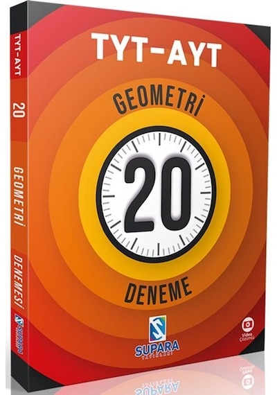 Supara Yayınları Tyt Ayt Geometri 20 Deneme