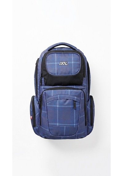Sol - Crosshatch Unisex Sırt Çantası Mavı/sıyah
