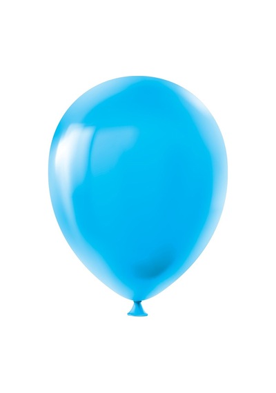 Mavi 10 Adet Lateks Helyum Uyumlu Balon+mavi Balon Doğum Günü Pa