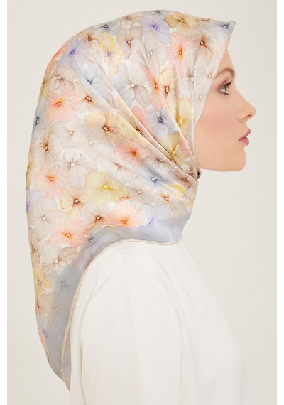 Armine İpek Eşarp 2024 Yaz - 9108-36 Twill - 9108-36