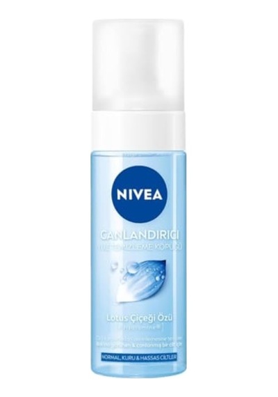 Nıvea Canlandırıcı Yüz Temizleme Köpüğü 150ml, Derinlemesine Temizleme,karma Normal Cilt, Aloe Vera, Hyaluronik Asit, Ferahlatıcı