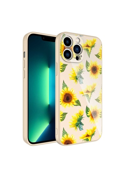 Apple Uyumlu iPhone 13 Pro Kılıf Kamera Korumalı Desenli Sert Silikon Ka