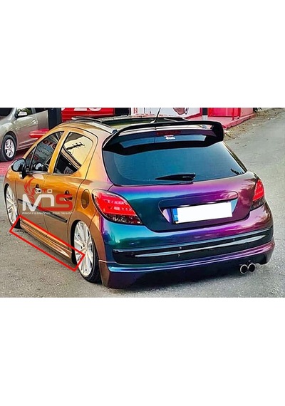 Peugeot 207 Uyumlu R Marşpiyel Sağ Sol Tk Fiberglass Boyasız
