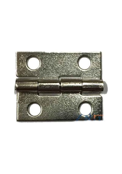 Tavla Menteşesi No:3/4 - 20mm, Nikel, 1 Adet 1 Adet