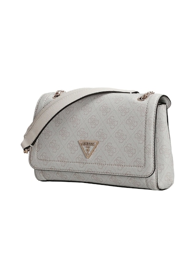 Guess Kadın Noelle Dönüştürülebilir Flap Crossbody Çanta GRİ Çok Renkli