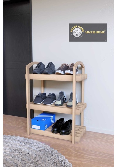 Abzer Home Ayakkabılık Kahverengi Ham
