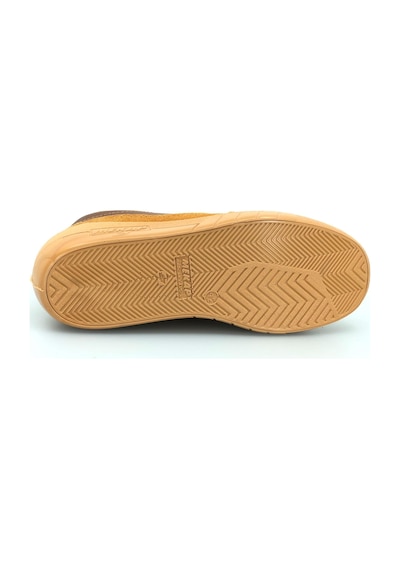 Mekap Kırmızı Kutu %100 Hakiki Deri Unisex İş Ve Spor Ayakkabı Sarı