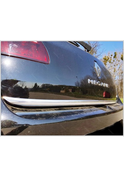 Renault Megane 3 Krom Bagaj Alt Çıtası 2008-2016 P. Çelik Hb