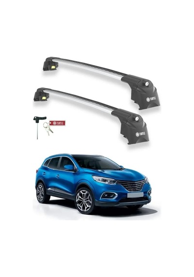 Turtle Renault Kadjar 2015-2022 Ara Atkı Air2 Gri