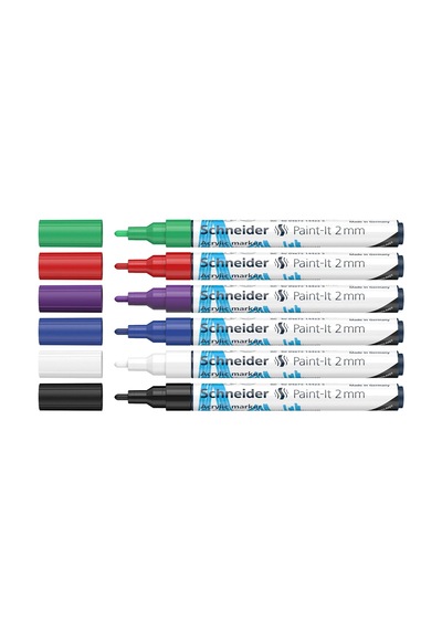 Schneider 310 Akri Li K Marker 2mm Set/1-120195 6 Li