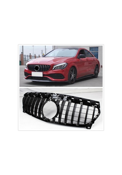 Mercedes Cla W117 Gtr Amg Ön Panjur Izgara Seti 2013-2015 Arası