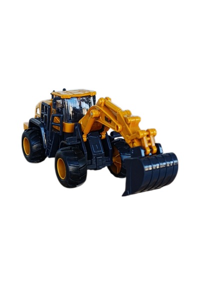 Oyuncak Ekskavatör Kepçe Oyuncak Iş Makinesi Sürtmeli 22 Cm.