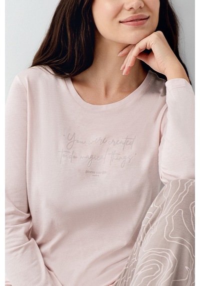 Pierre Cardin Kadın Pembe Pijama Takımı Pc9096-s-v2 Pembe