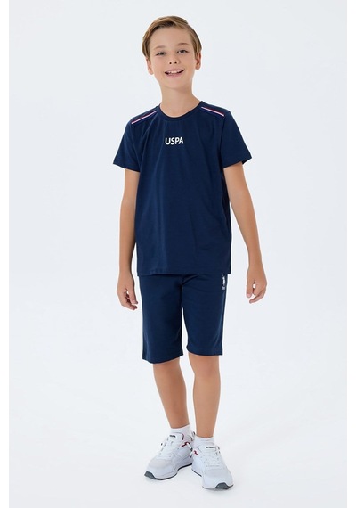 U.S. Polo Assn. U.s. Polo Assn Erkek Çocuk Bermuda 2'li Takım Lacivert-2690