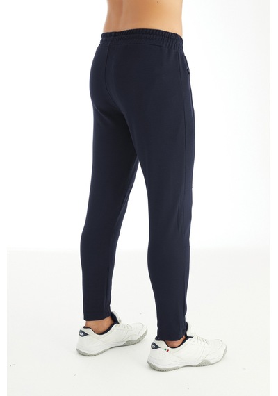 Crozwise 2192-01 Lacivert Ottoman Dar Paça  Spor Pantolon Lacivert