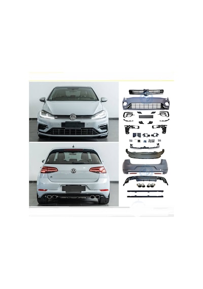 Volksvagen Golf 7 2014-2015 Uyumlu 7.5 R Body Kit