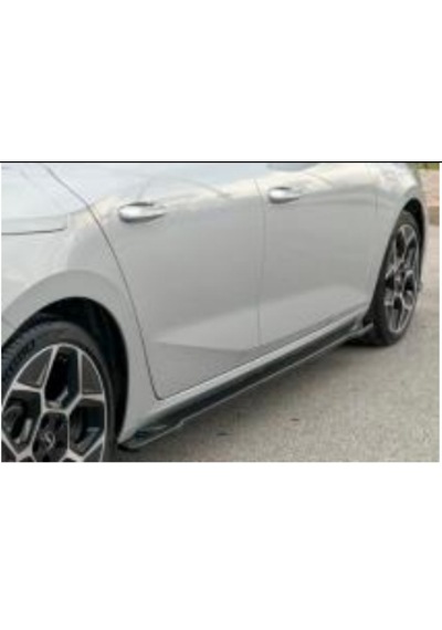 Opel Astra L Yan Marşpiyel Plastik Piano Black Boyalı