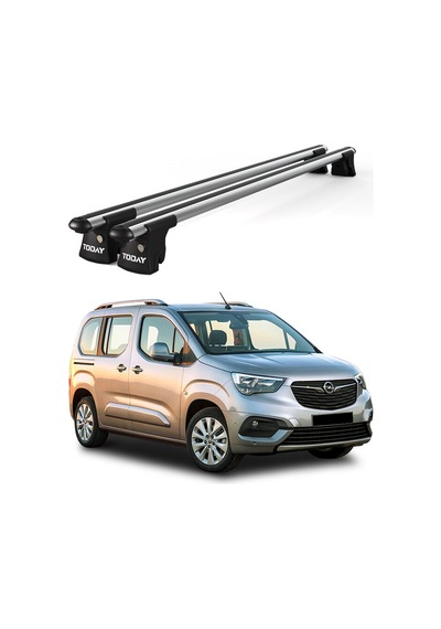 Trio-ı Opel Combo 2012 Ve Sonrası Uyumlu Kilitli Ara Atkı 135cm Port Bagaj Tavan Barı