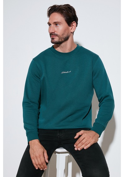 Buratti Erkek Sweat 59050121 Petrol