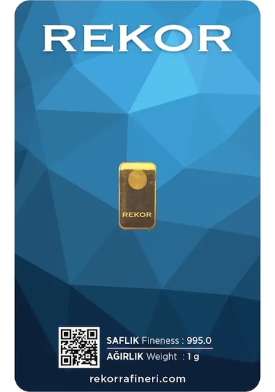 Rekor 1 Gr Külçe Altın