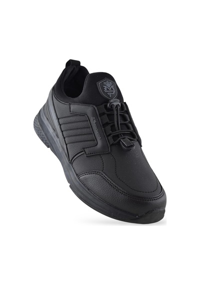 Papatay Mp 2053 Rahat Ortopedik Taban Günlük Unisex Spor Ayakkabı Mevsimlik Spor Ayakkabı Siyah